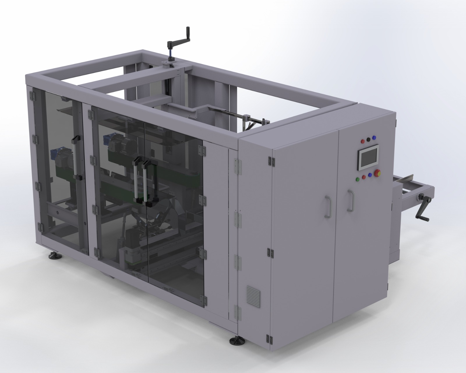 Case erector machine