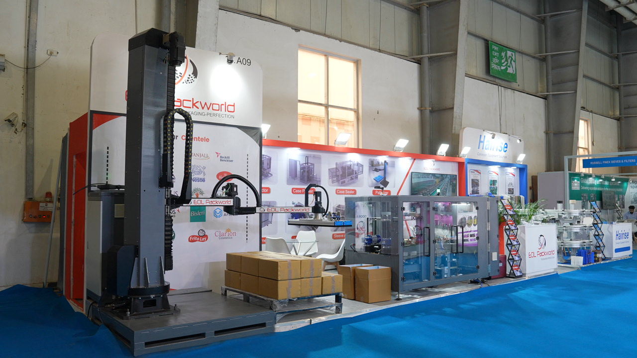 Propak India 2025 Exhibition Hall Entrance