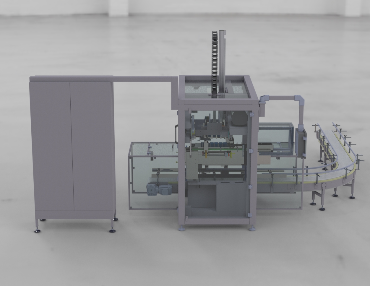 Single Axis Gantry Case Packer